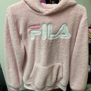 Fila fuzzy hoodie